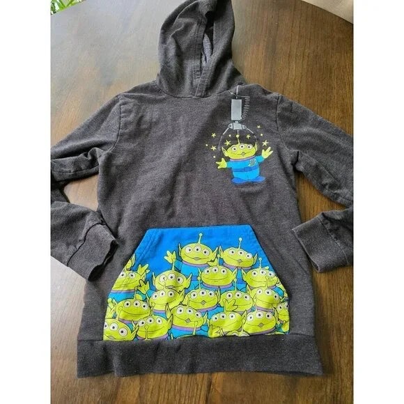 Disney Pixar Toy Story Hoodie Alien Spaceship Youth Large - Picture 4 of 13